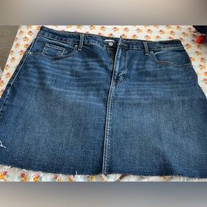 Skirt denim jean